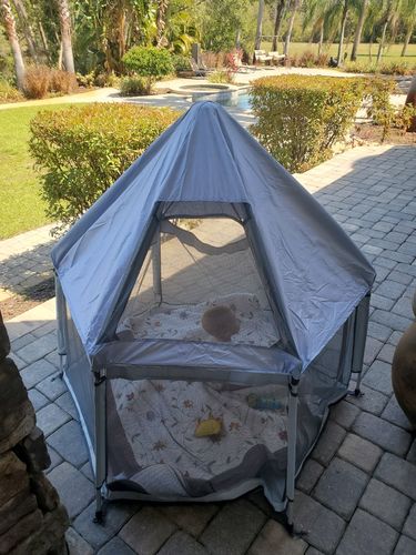 Customer photo review of Pop N' Go® Mattress Cover