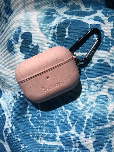 Customer photo review of Eco Friendly AirPod Pro Case - Blush Pink