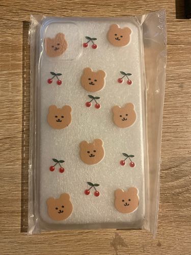 Customer photo review of Cherry Bear iPhone Case