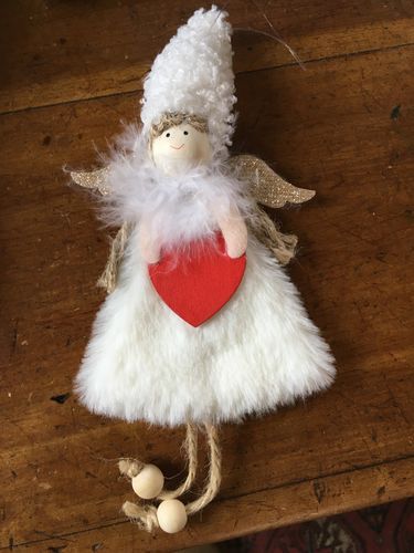 Customer photo review of Handcrafted Personalized Christmas Guardian Angels – Meaningful Holiday Gift of Love & Protection