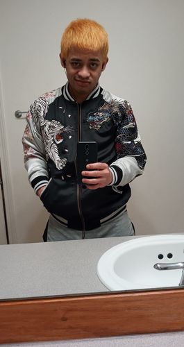 Customer photo review of Four Legendary Creatures Sukajan Souvenir Jacket