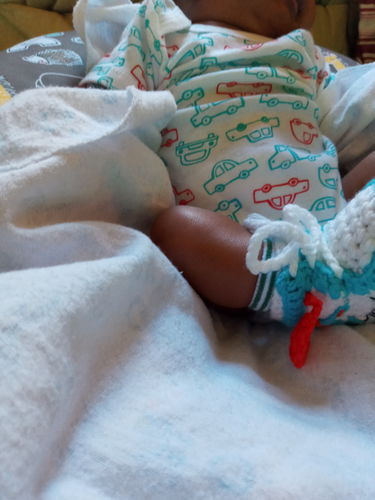 Customer photo review of Hand-Made Baby 1 Blue