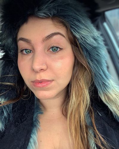 Customer photo review of Icoloured® Egypt Blue Colored Contact Lenses