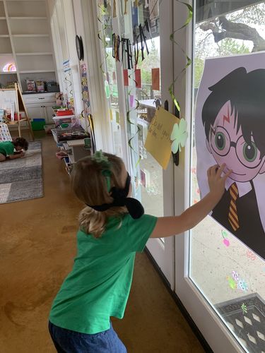 Customer photo review of Free Pin the Scar on Harry Potter Game