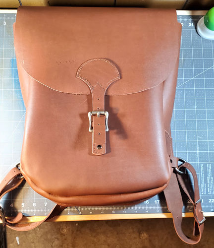 Customer photo review of No.82 | Saddlebag Backpack (Digital Pattern)