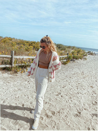 Customer photo review of Pink Diamond Sweater