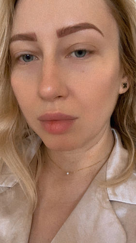 Customer photo review of Mariah solitaire mini pearl choker