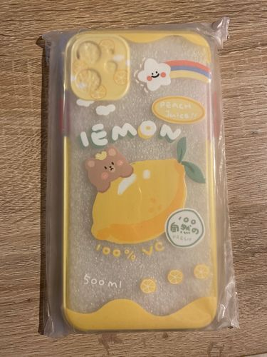 Customer photo review of Sweet Fruit Bear Lemon iPhone Case