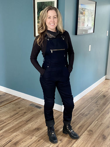 Customer photo review of Two Wheels Overalls Midnight