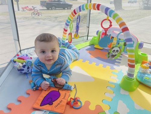 Customer photo review of Pop N' Go® Playpen