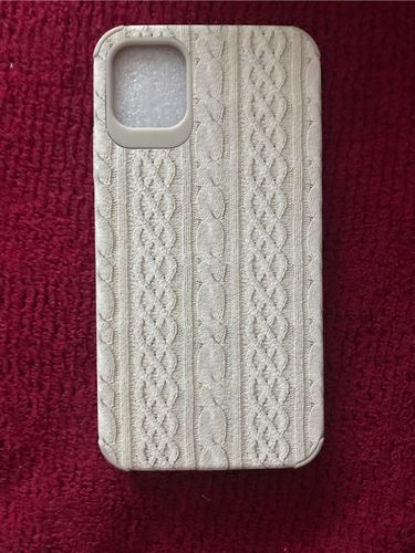 Customer photo review of Knitted Sweater iPhone Case