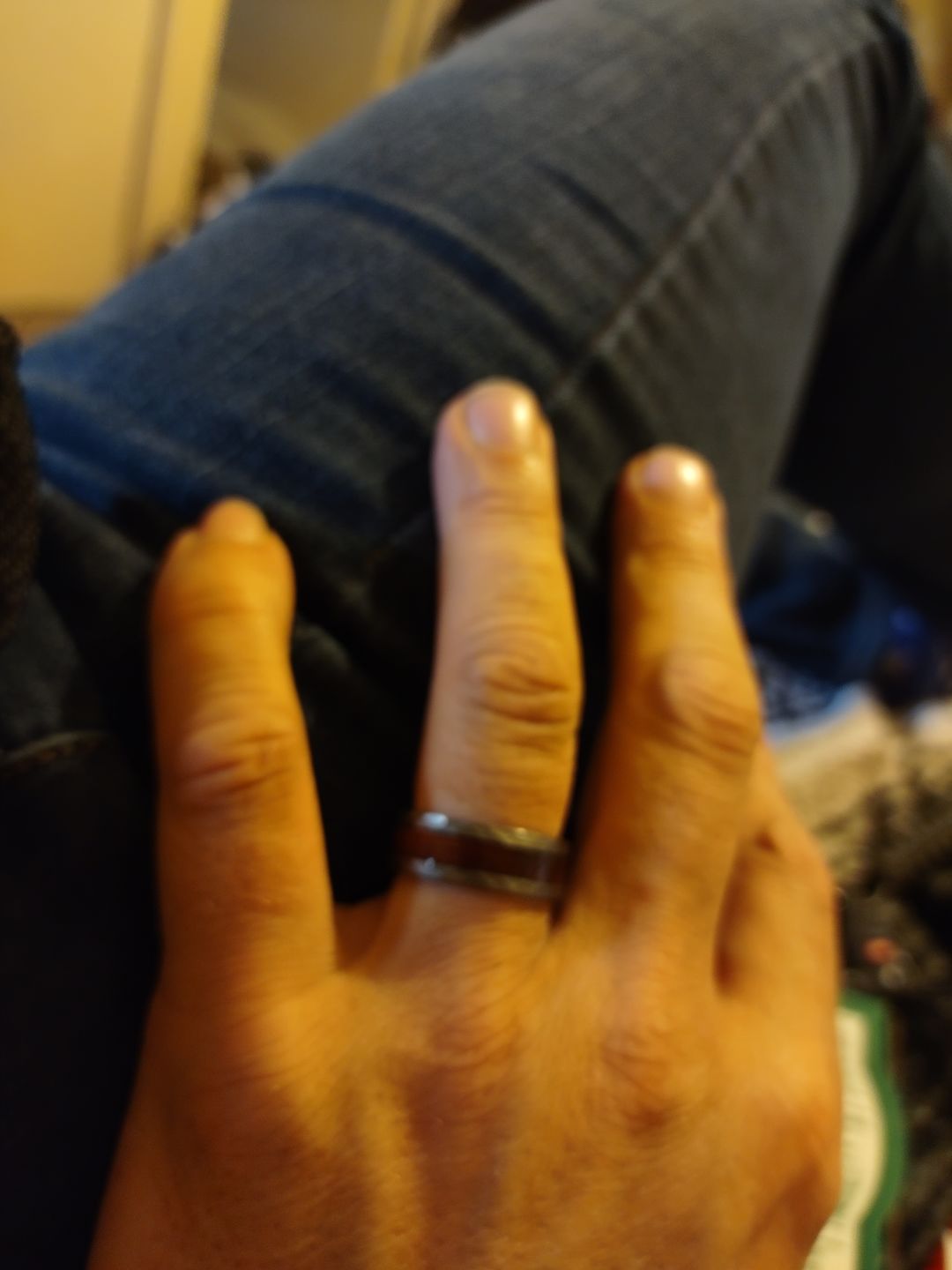Customer photo review of Ironwood in Hammered Tungsten