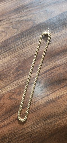 Customer photo review of 6mm 14K Gold IP Premium Miami Cuban Chain