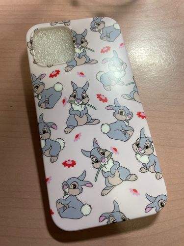 Customer photo review of Japanese Rabbit Doll iPhone Case