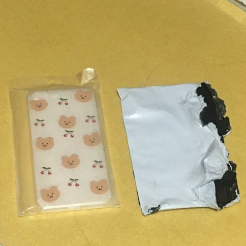 Customer photo review of Cherry Bear iPhone Case