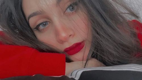 Customer photo review of Icoloured® Polar Lights Blue Colored Contact Lenses