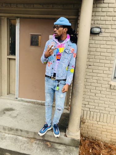 Customer photo review of Savage Self Made Tie Dye Hoodie Pink (9157TDH)
