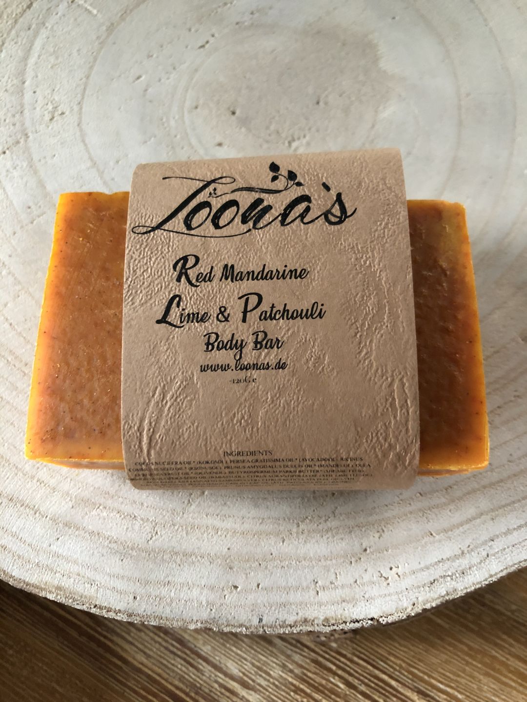 Customer photo review of Rote Mandarine mit Patchouli & Limette (Erfrischend & mit sanftem Peeling-Effekt)