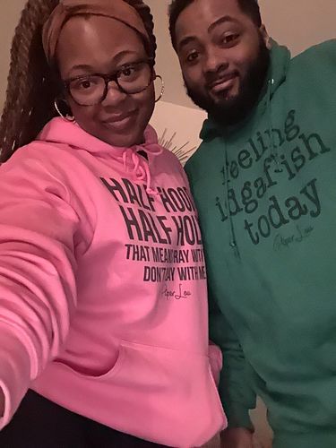 Customer photo review of Half Hood Half Holy Winter Apparel