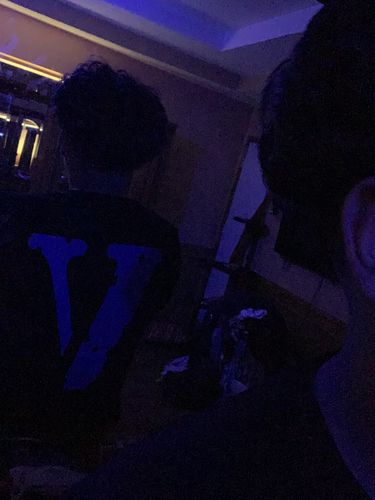 Customer photo review of VLONE Friend T-shirt