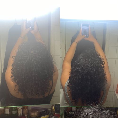 Customer photo review of Good Hair Vitamins - 3 mois
