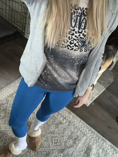 Customer photo review of Dallas Cowboys Leopard Print Shirt