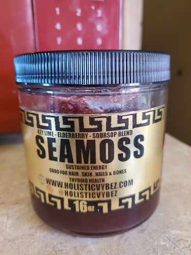 Customer photo review of Sea Moss Gel - Irish Sea Moss Gel 16oz Jar