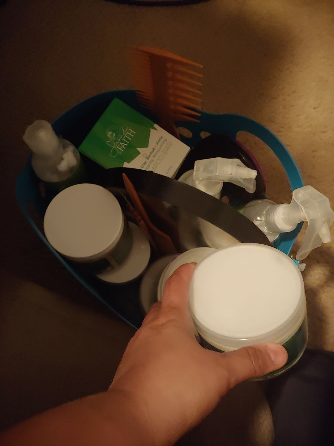 Customer photo review of Conditioning Refresher Spray