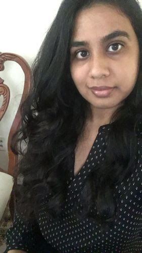 Customer photo review of Heatless Hair Curling Kit in Black