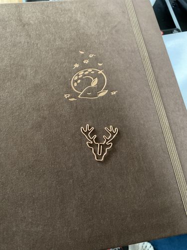 Customer photo review of Tsuki 'Nara' Limited Edition Bullet Journal ☾