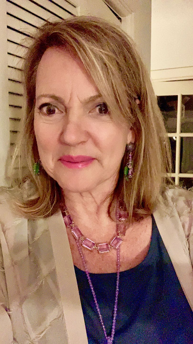 Customer photo review of HEIDI DAUS®"The Devil Wears Heidi" Crystal Petite Necklace