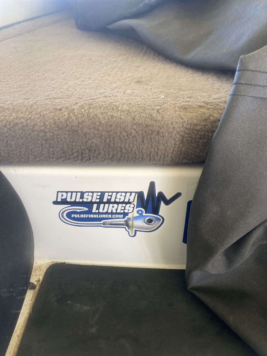 Customer photo review of Pulse Fish Lures Decal