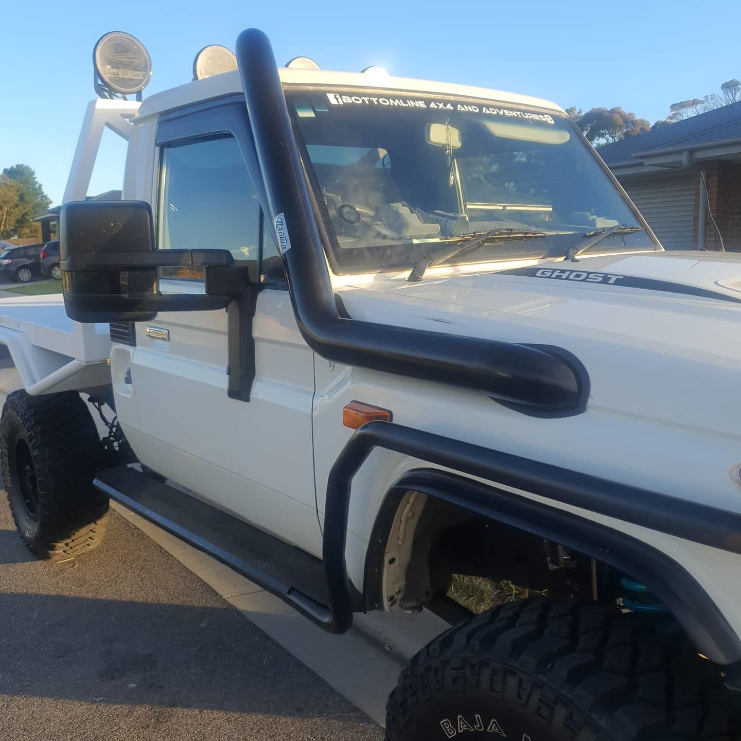 Customer photo review of 79 Series Landcruiser Snorkel