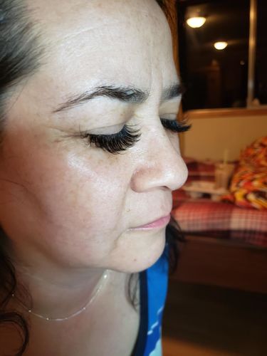 Customer photo review of Volume Eyelash Extension 0.05mm