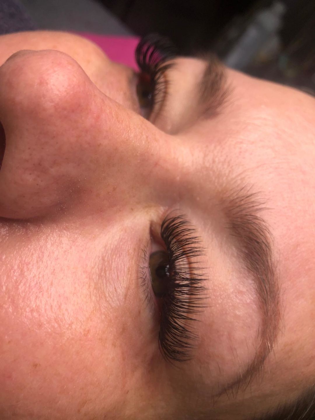 Customer photo review of Cashmere Volume Lash Extensions 0.05mm