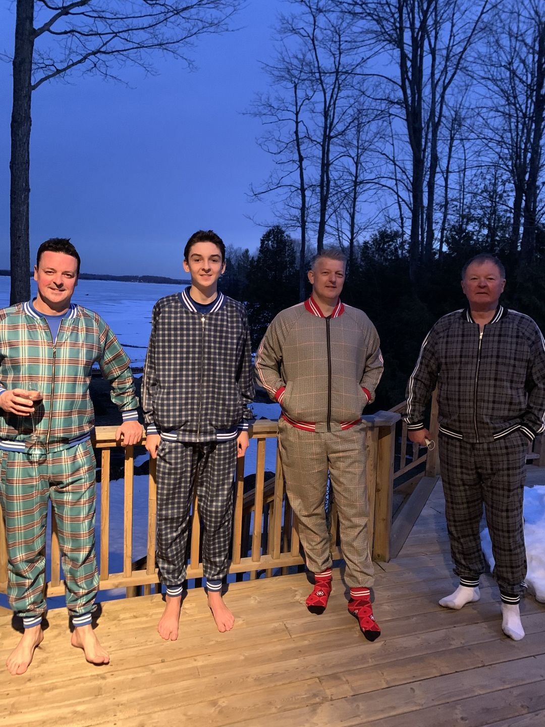 Customer photo review of TheMrTailor™ Gentlemen Tracksuit
