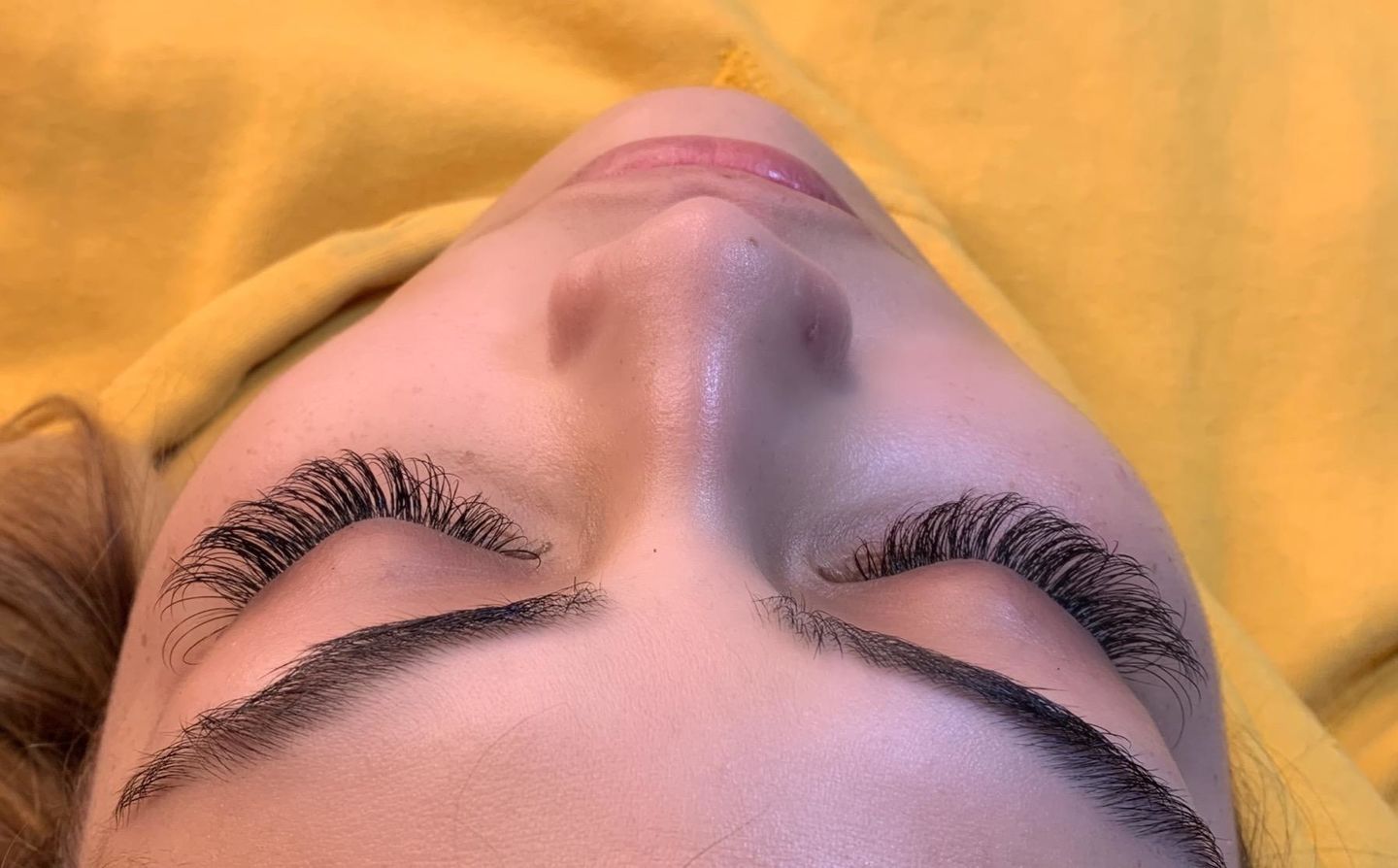 Customer photo review of Cashmere Volume Lash Extensions 0.05mm