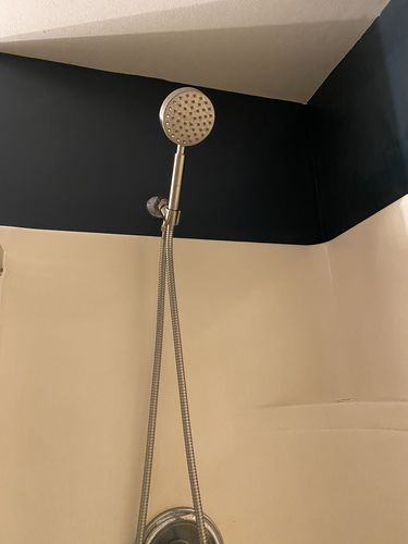 Customer photo review of 1-Spray Handheld Shower Head Set