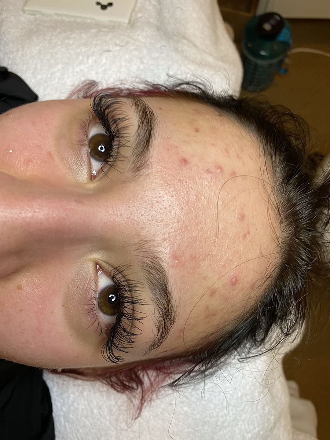 Customer photo review of Cashmere Volume Lash Extensions - B/J Curl