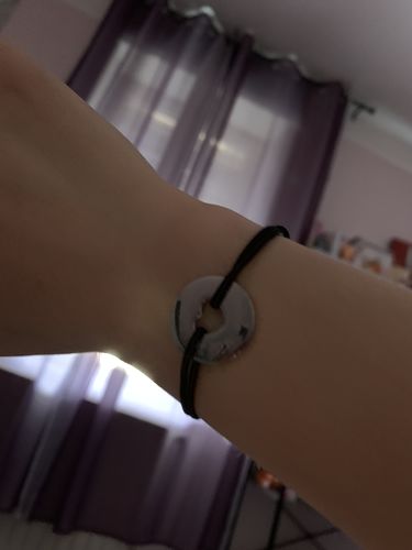 Customer photo review of Bracelets Cordon Coeur