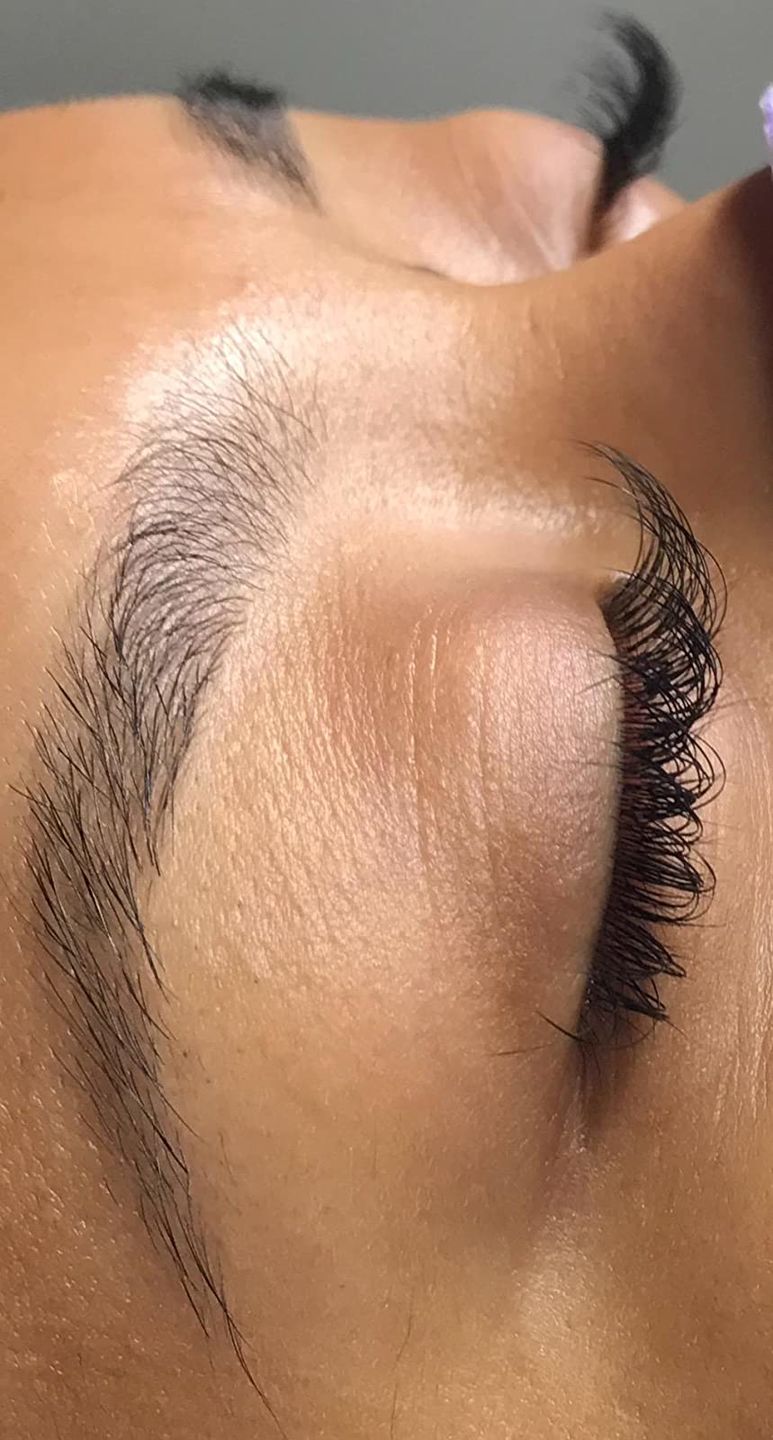 Customer photo review of Cashmere Volume Lash Extensions 0.05mm