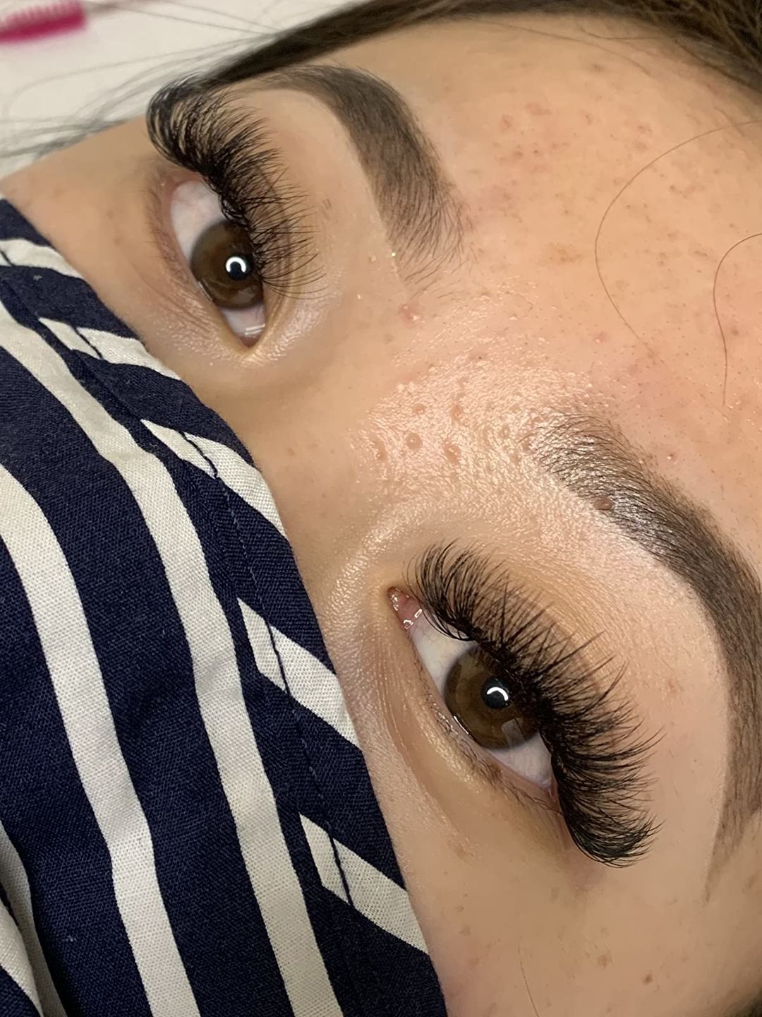 Customer photo review of Cashmere Volume Lash Extensions - B/J Curl