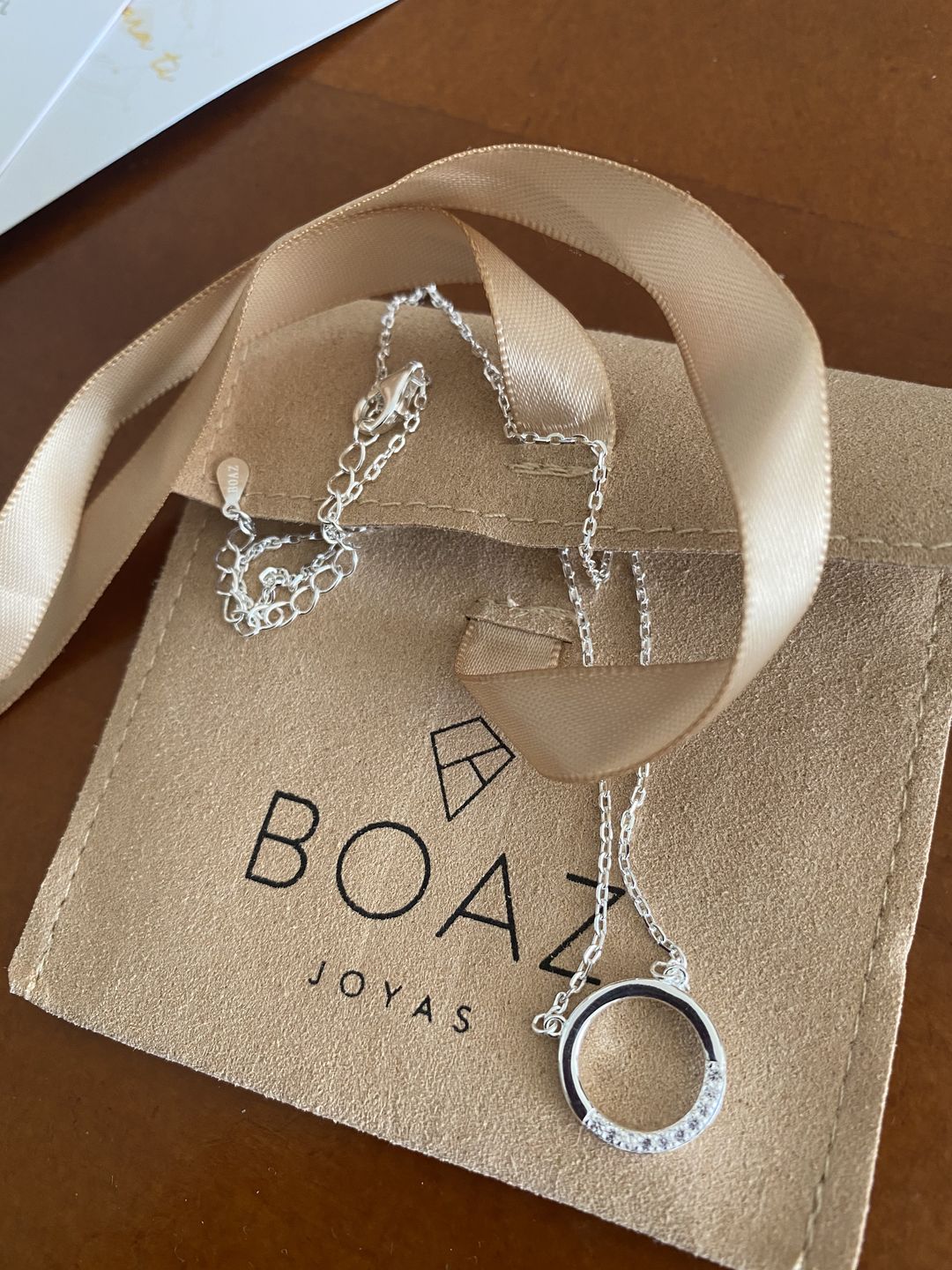 Customer photo review of COLLAR LEA PLATA