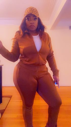 Customer photo review of Bold Moves Tracksuit (Coffee)