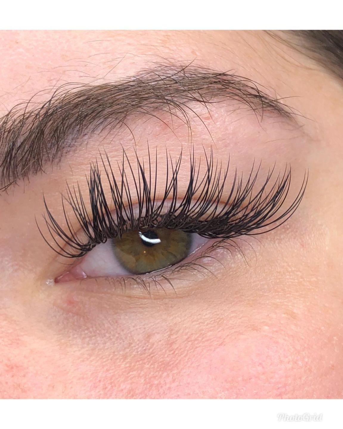 Customer photo review of Cashmere Volume Lash Extensions - B/J Curl
