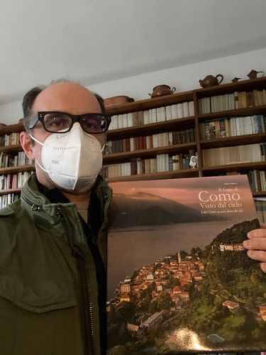 Customer photo review of Il Lago di Como visto dal cielo