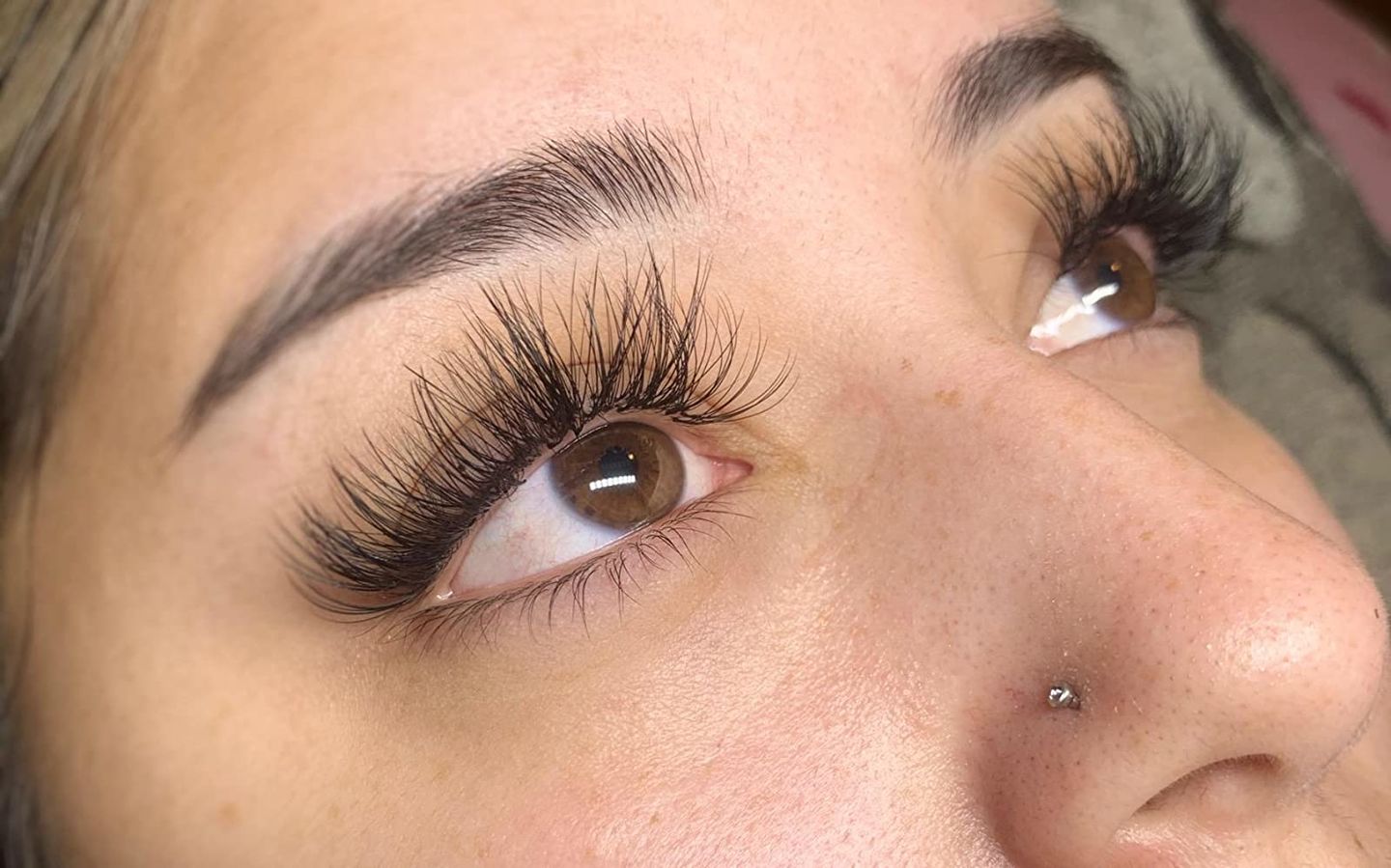 Customer photo review of Cashmere Volume Lash Extensions 0.05mm