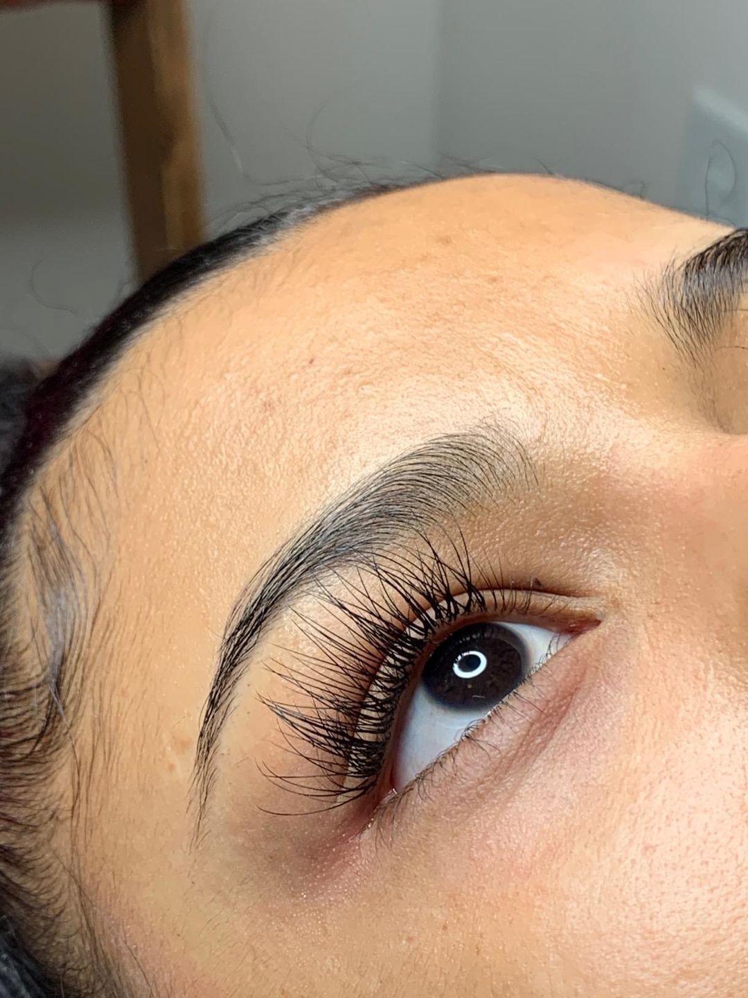 Customer photo review of Cashmere Volume Lash Extensions - B/J Curl