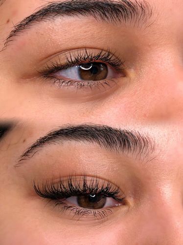 Customer photo review of Volume Eyelash Extension MIX Length