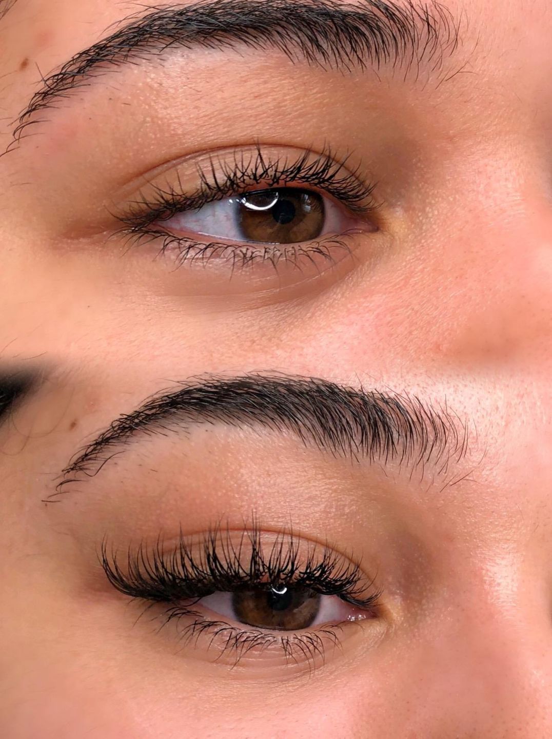 Customer photo review of Cashmere Volume Lash Extensions - B/J Curl
